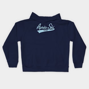 Après-Ski – Team (Lettering / Apres Ski / Sky-Blue) Kids Hoodie